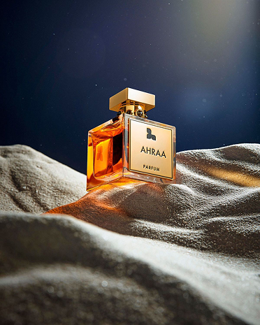 AHRAA Parfum luxury fragrance bottle